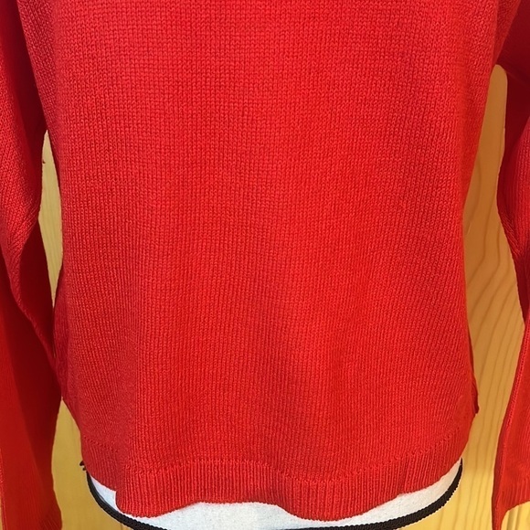 Bershka Red Pullover Sweater Sz-XS - Picture 6 of 7
